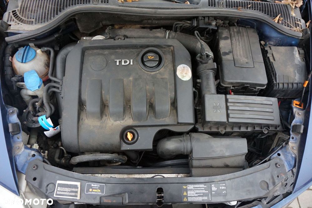 SKODA OCTAVIA II KOMBI 2006 9462 1.9 TDI BXE 105KM GQQ GRANATOWY na części - 9