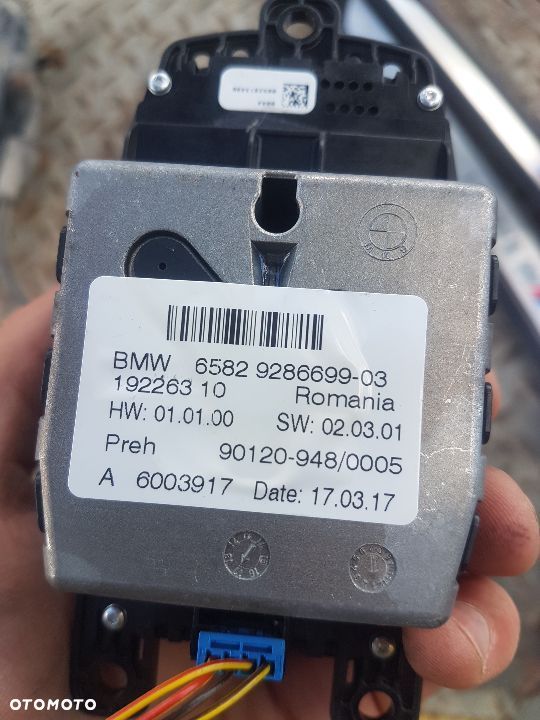 BMW F01 F10 F20 F30 PANEL STEROWNIK IDRIVE 9286699 - 3