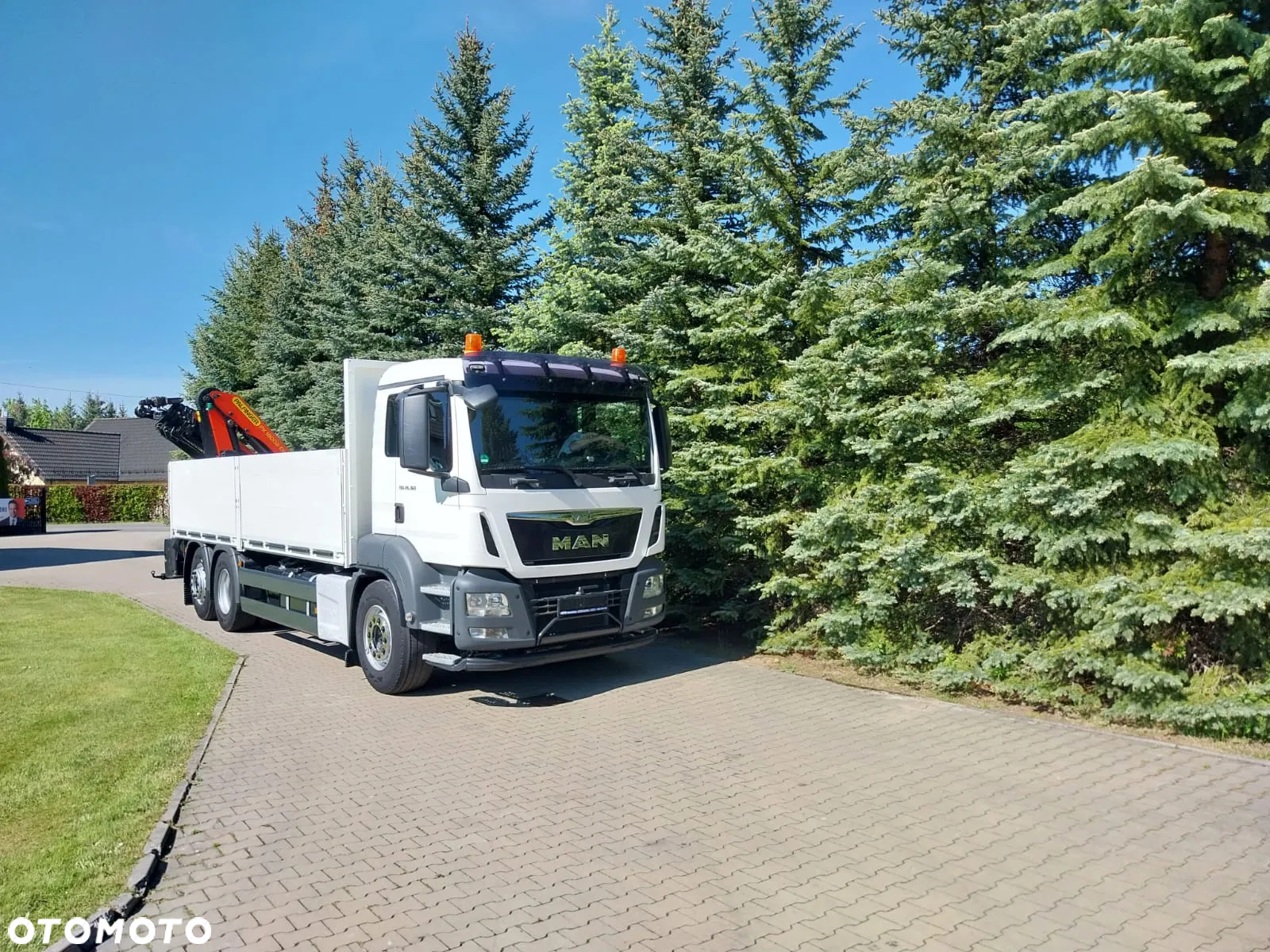MAN TGS z Palfinger 18002 / 15m / składany w Z/ pilot - 14