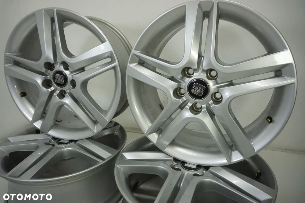 FELGI ALUMINIOWE 17  SEAT ARONA ATECA LEON TOLEDO ET54 ORYGINAŁ 5X112 - 8
