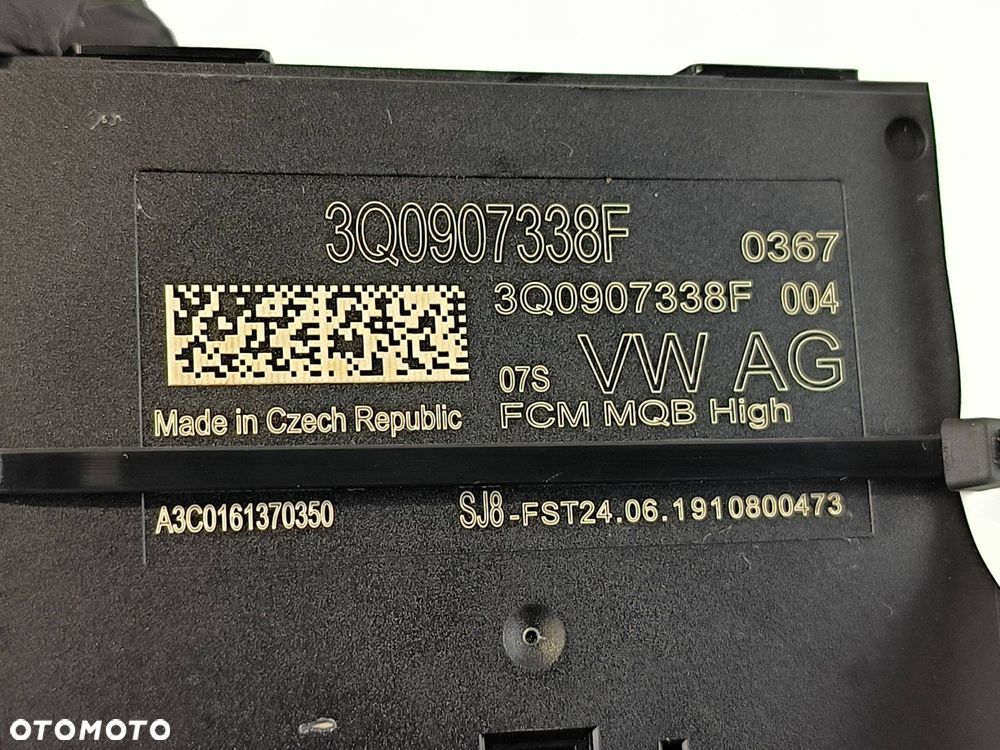MODUŁ VOLKSWAGEN PASSAT B8 LIFT 3Q0907338F - 3