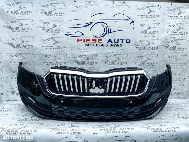 Bara fata Skoda Octavia 4 an 2019-2023 Gauri pentru 4 senzori - 1