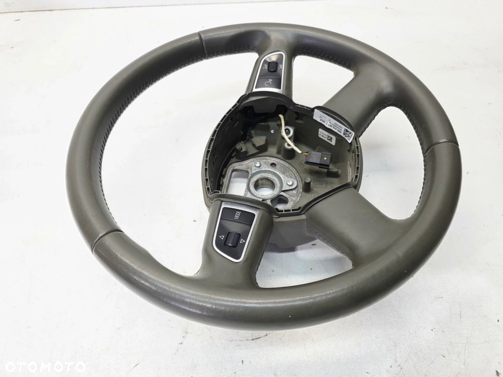 KIEROWNICA SKÓRA MULTI AUDI A3 8P A4 B8 A5 8T Q5 8R 8R0419091S WUP 10/26 - 4