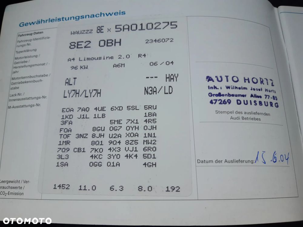Audi A4 Limousine 2.0 Multitronic - 32