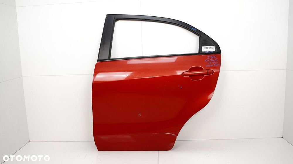 DRZWI LEWY TYŁ TYLNE KIA RIO III 11-14R SIGNAL RED - 1