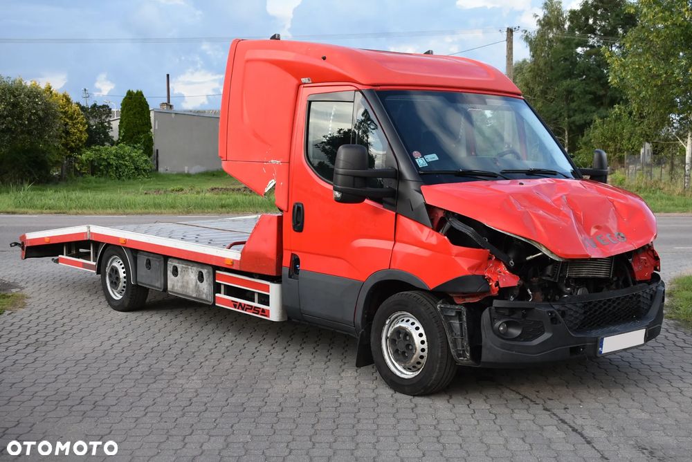 Iveco Daily 3,0 Auto Laweta Najazd Pomoc Drogowa - 11