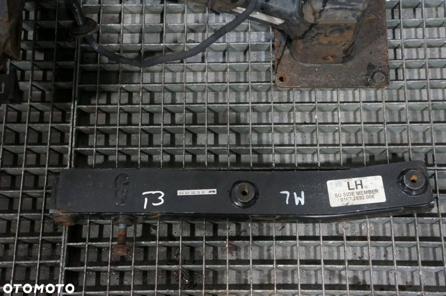 HAK HOLOWNICZY ODPINANY KULA ORIS MERCEDES ML W164 GL X164 A1643100118 - 3