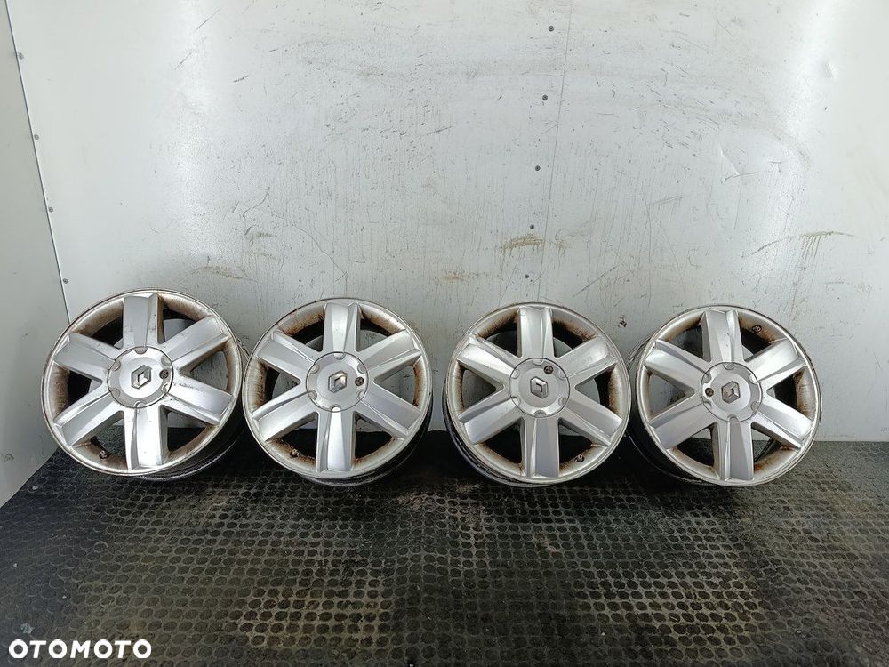 FELGI ALUMINIOWE KOMPLET 16 RENAULT MEGANE II 6,5JX16H4ET49 - 2