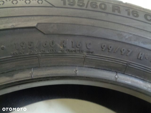 4X LETNIE CONTINENTAL CONTIVANCONTACT 100 195/60R16 C - 15