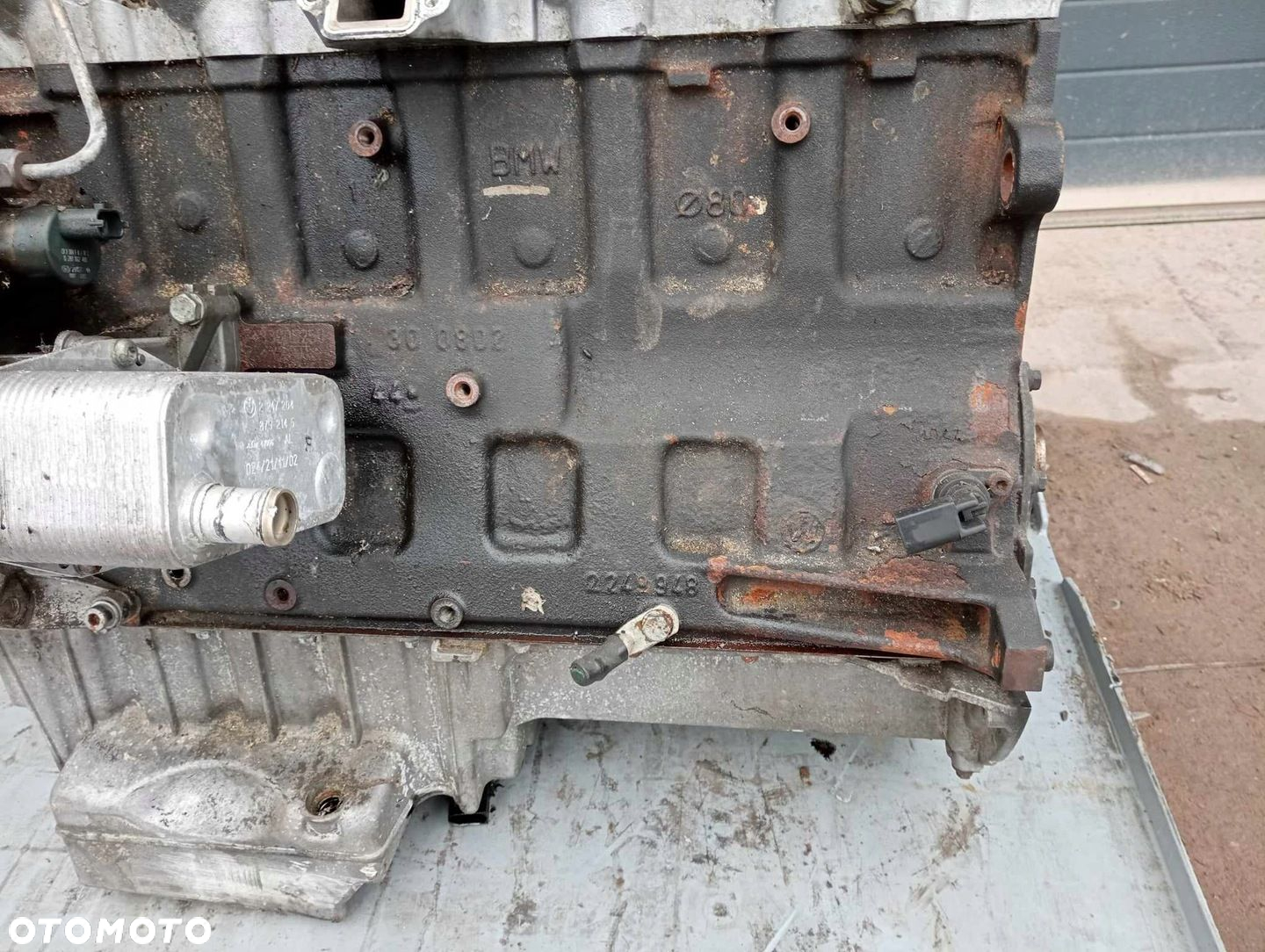 SILNIK SŁUPEK M57D25 BMW E39 - 5