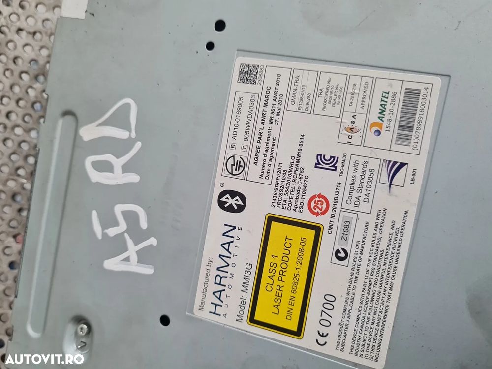 Modul Unitate Multimedia MMI3G Audi A4 B8 Q5 Q3 A5 2.0 Tdi Euro 5 Cod Motor CJC Cutie Automata NYM An 2012-2013-2014-2015 Volan Stanga Dezmembrez Audi A5 Facelift 2.0 Tdi Automat Motor CJC Cutie Automata NYM Volan Stanga Xenon Piele An 2012-2013-2014-2015 - 10