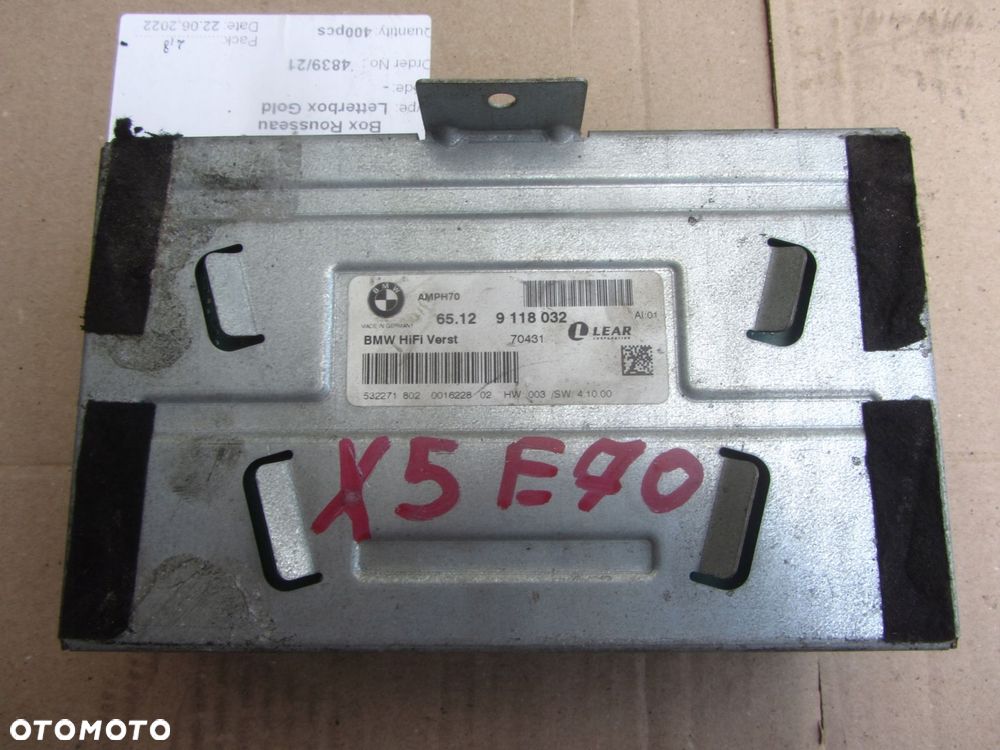 wzmacniacz hifi bmw ex5 e70 x6 e71 9118032 - 1