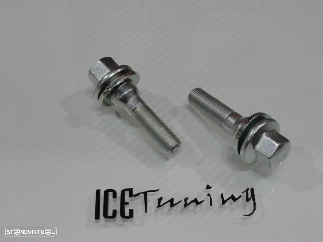 Pernos para jantes Peugeot / Citroen com espaçadores para espaçadores de 5mm, 12mm, 15mm, 20mm, 25mm 12 X 1,25 - 8