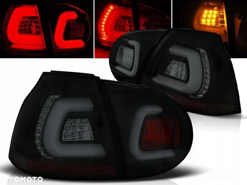 Lampy tyl ny kpl Led Bar Neon Diodowe Tuning Smoke VW Golf V 5 1k HB 03-08 - 1