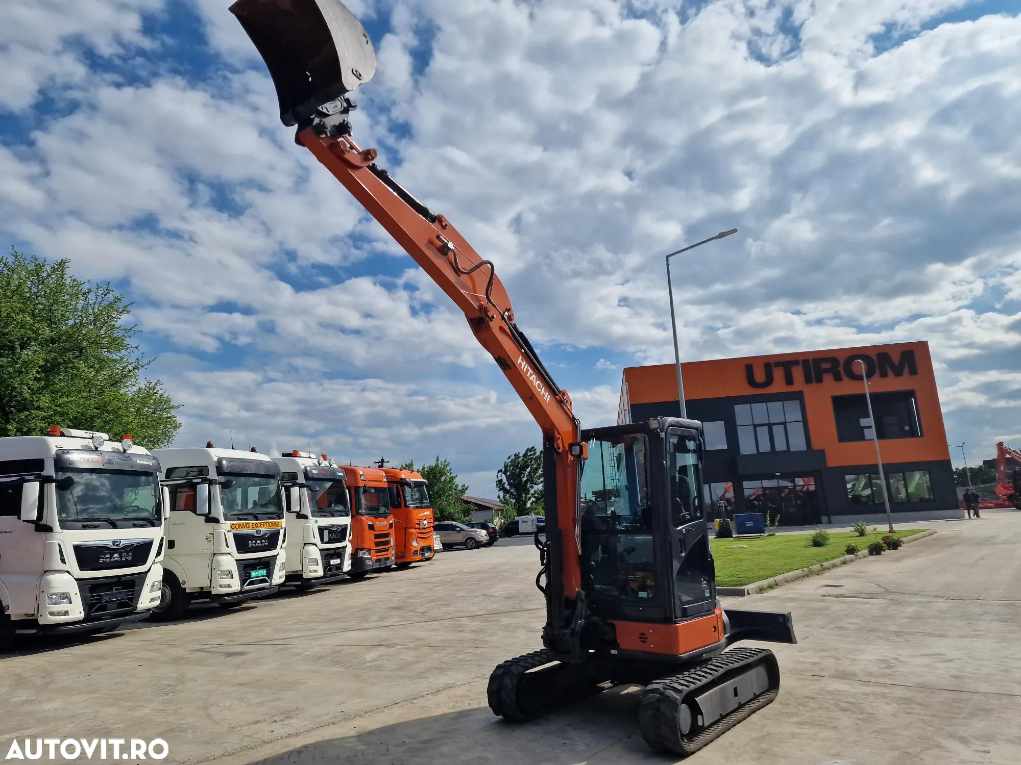 Hitachi ZX38, 2021, 1.376h, CUPLA RAPIDA+3 CUPE, 3,9tone, Ad sapare 4m, Inst picon, Aer conditionat, Senile 80% ok, produs in JAPONIA, posibilitate leasing 4 ani-PROMOTIE 36.900 EUR+Tva - 31