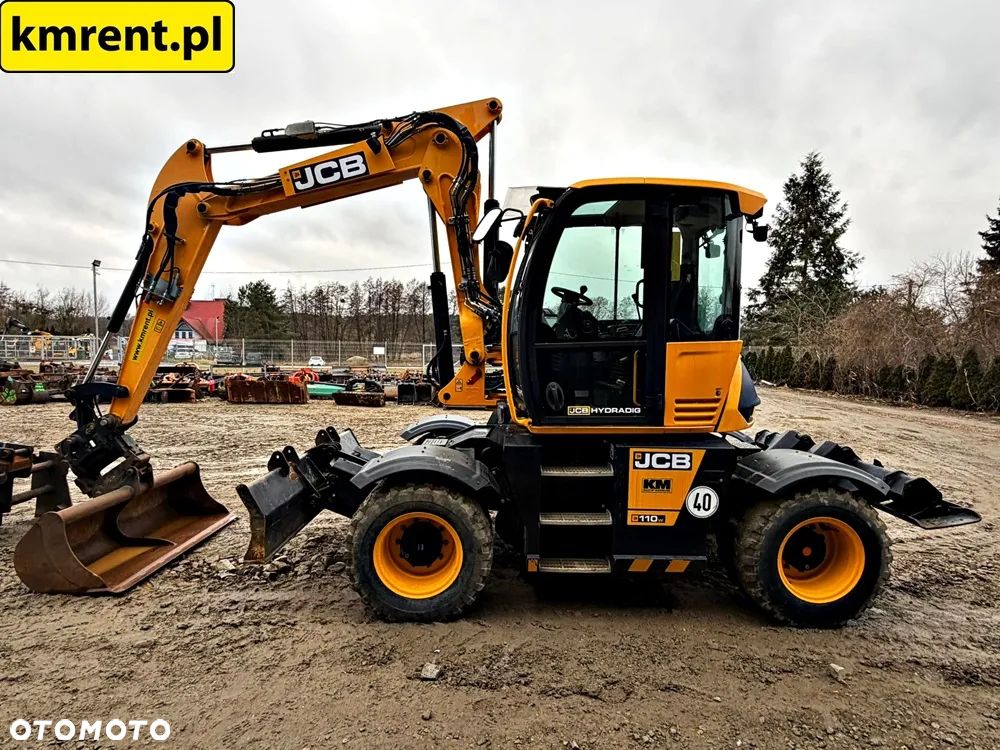 JCB HD110WTT4 KOPARKA KOŁOWA HYDRADIG POWERTILLT 2017R. | LIEBHERR 311 312 JCB JS 130 KOMATSU 98 110 - 9