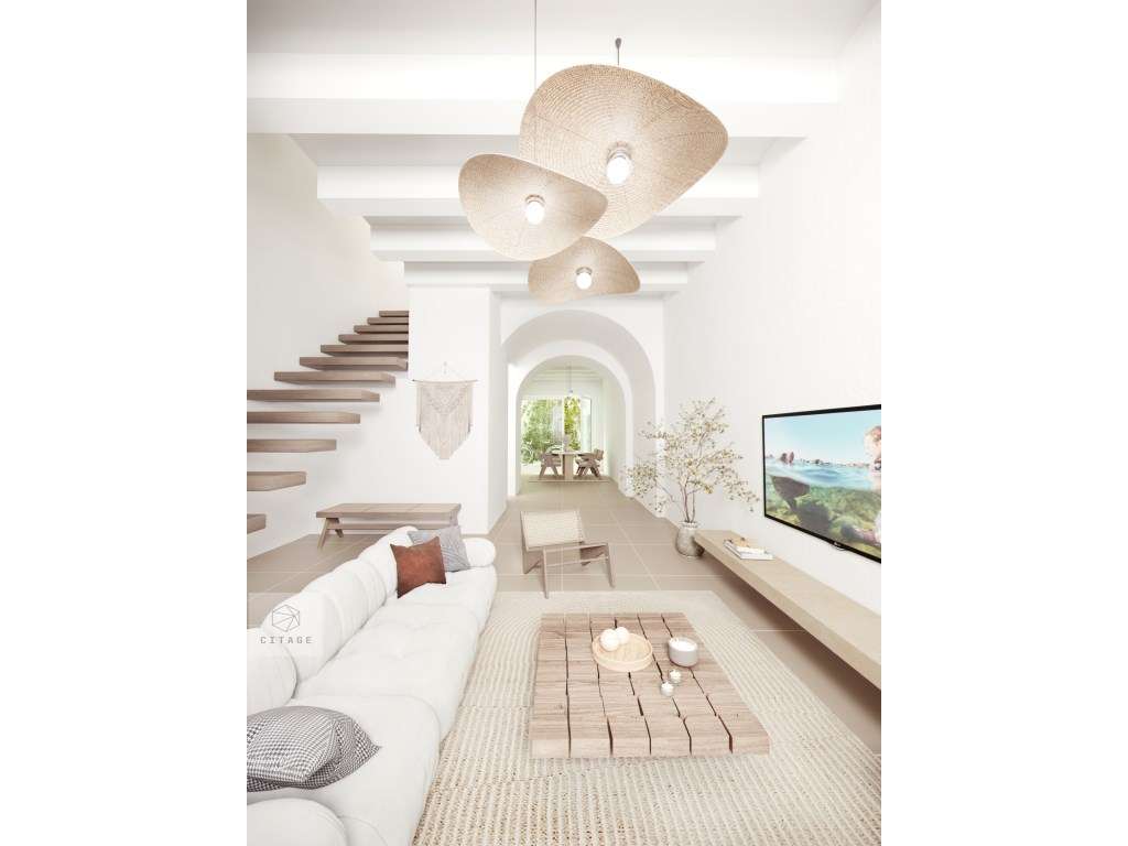 Moradia T2 com terraço e logradouro - Grande imagem: 3/14