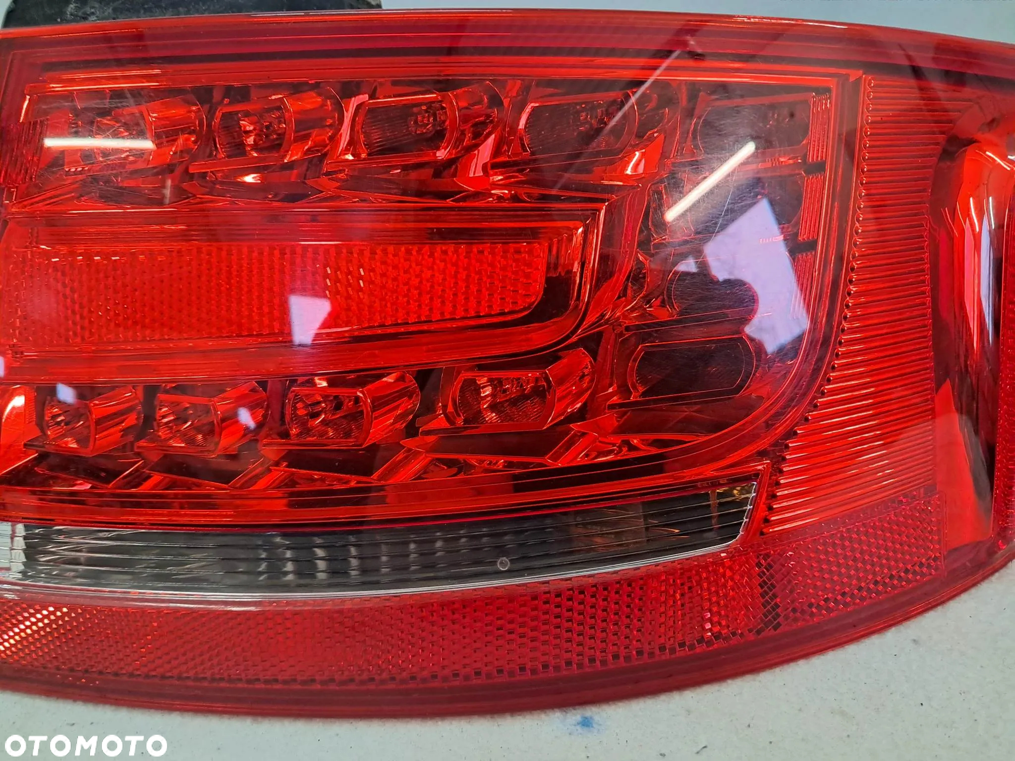 Lampa Lampy Tył Tylnie Lewa w Błotnik LED Audi A4 B8 Sedan 8K5 - 11