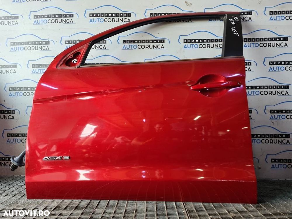 Usa Stanga Fata Mitsubishi ASX 2010 - 2012 SUV 4 Usi ROSU (1046) LOVITA ȘI ZGÂRIATA - 2