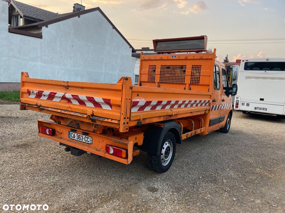 Renault Master wywrotka dubel kabina 7 osób - 5
