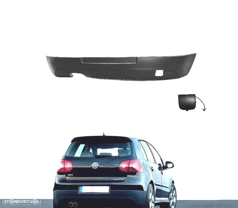 KIT CARROÇARIA VOLKSWAGEN VW GOLF V 5 LOOK GTI + FARÓIS DE NEVOEIRO - 3