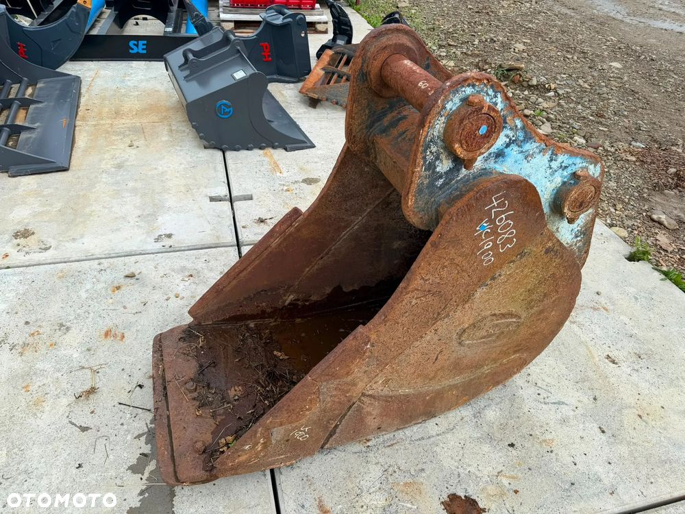 Łyżka do koparki 60cm złącze Miller Tefra 80mm sworzeń do kopania koparka szybkozłącze 50,60 - 3