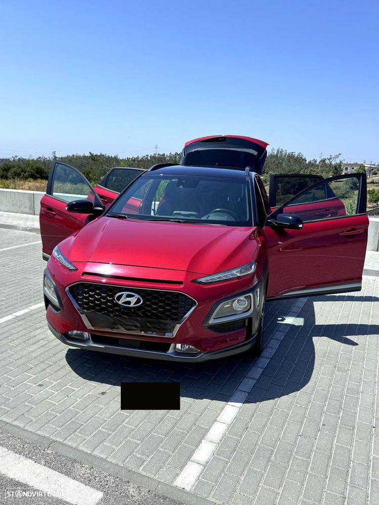 Hyundai Kauai 1.0 T-GDi Premium Pele/Tec Ver.+Nav+Vision - 1