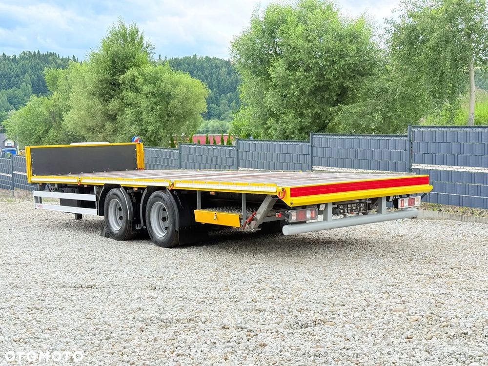 Wecon * Przyczepa Tandem * Niskopodwozie z Najazdami * 18 DMC * - 13