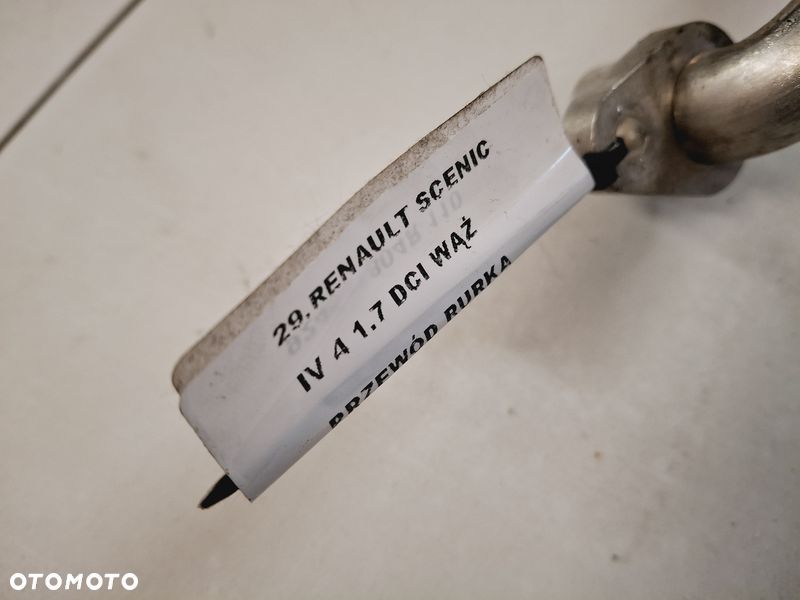 renault scenic iv 4 1.7 dci wąż rurka przewód klimatyzacji 924541804r - 2