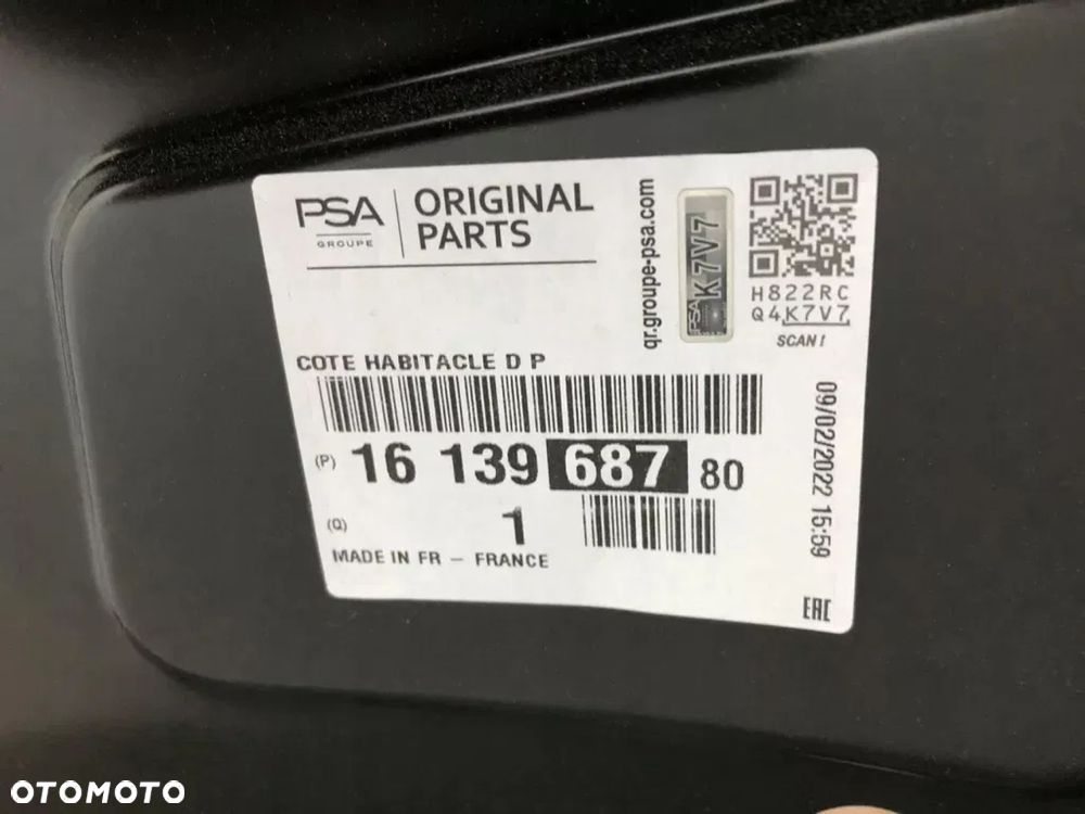 TOYOTA PROACE EXPERT III JUMPY Słupek prawy poszycie próg NOWY - 5