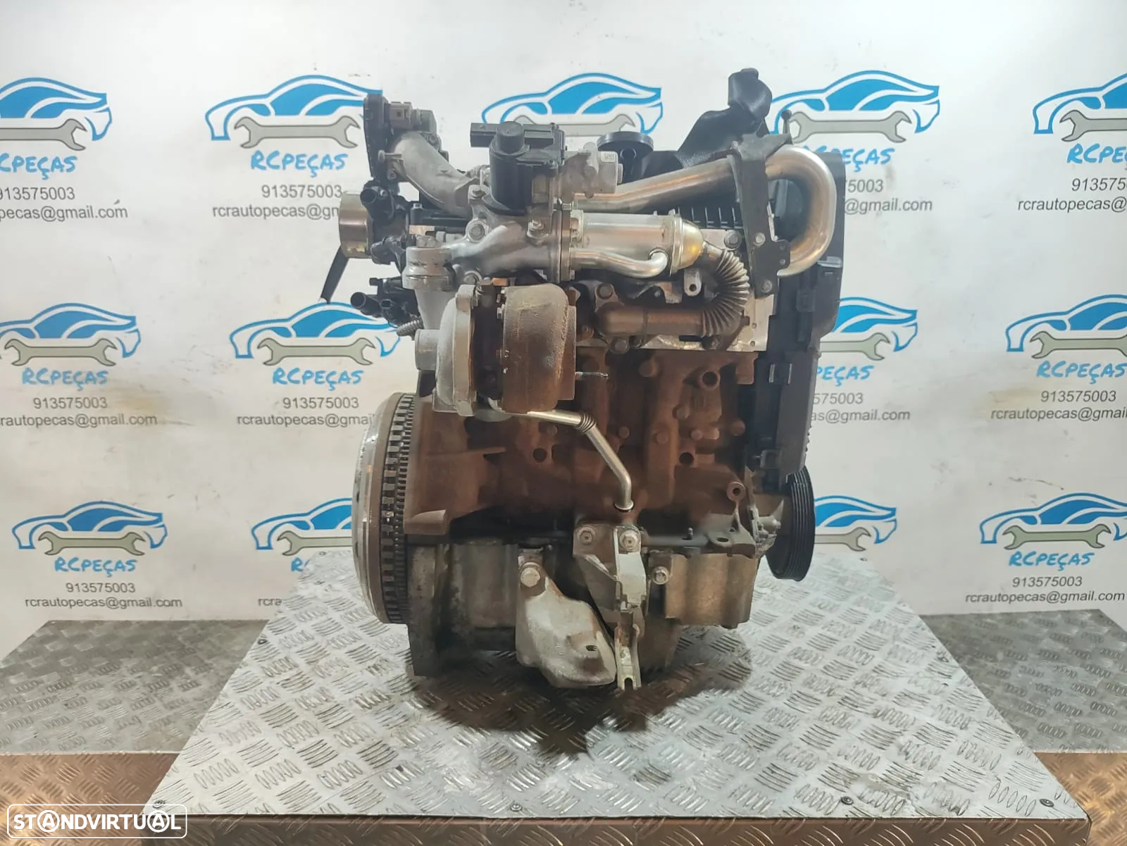 Motor Completo Renault Megane Mk3 3 III 1.5 DCI 8v 105cv K9KG832 K9K G832 2009 Injeção Siemens - 5