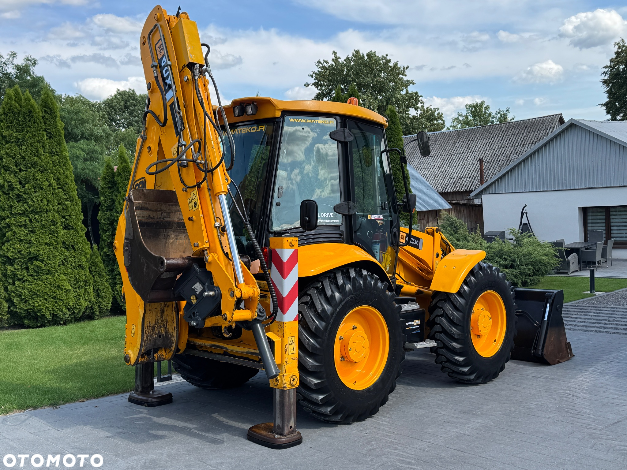 JCB 4CX!! Idealny stan!! Joystick!! Bardzo bogato wyposażona!! [koparko ładowarka] - 4