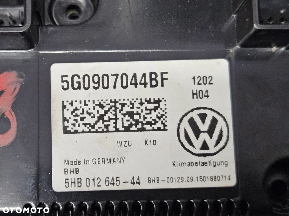 VW Passat B8 panel sterowania nawiewu 5G0907044 BF BH - 4