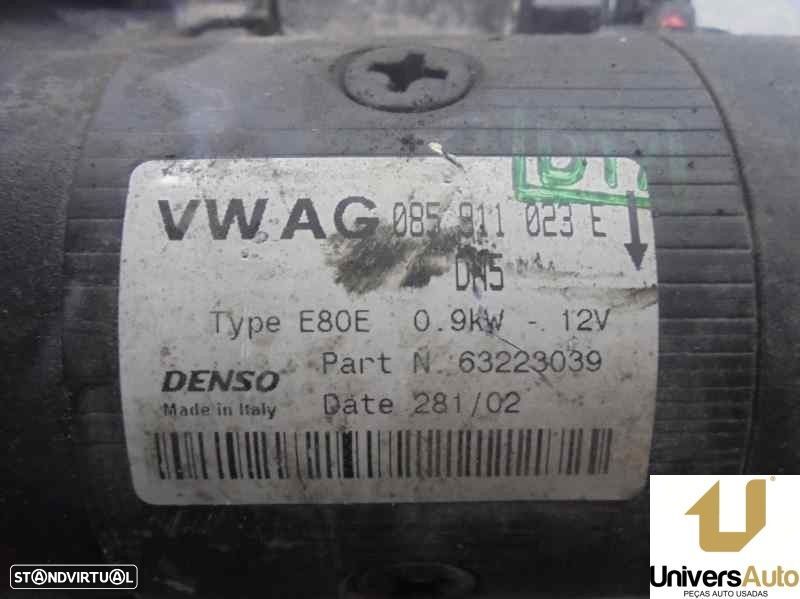 MOTOR ARRANQUE SEAT AROSA 2003 -085911023E - 1