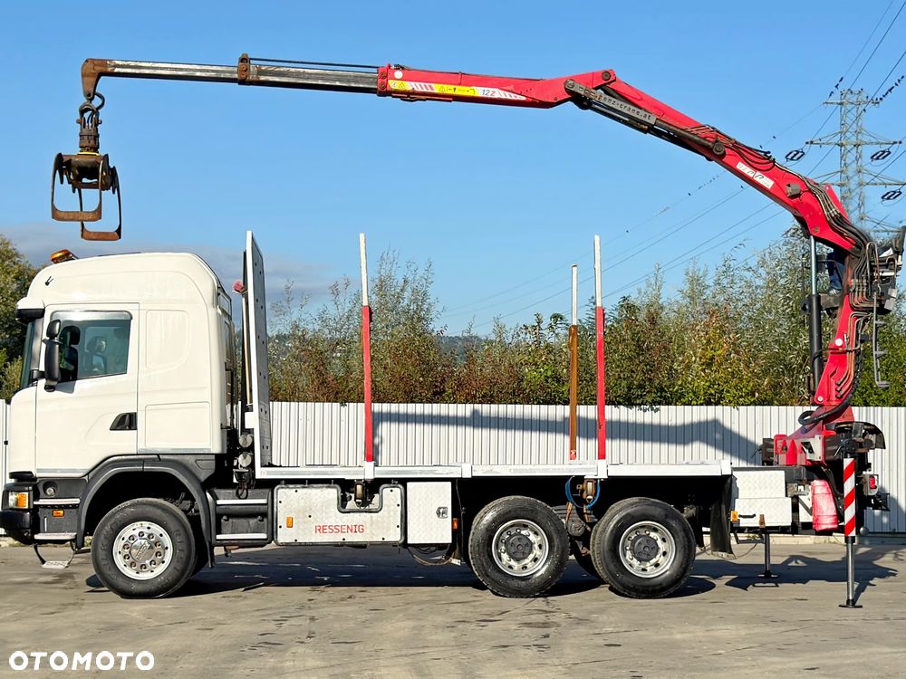 Scania G 490 * DO TRANSPORTU DREWNA * PENZ 12Z8.70 / 6x6 - 5
