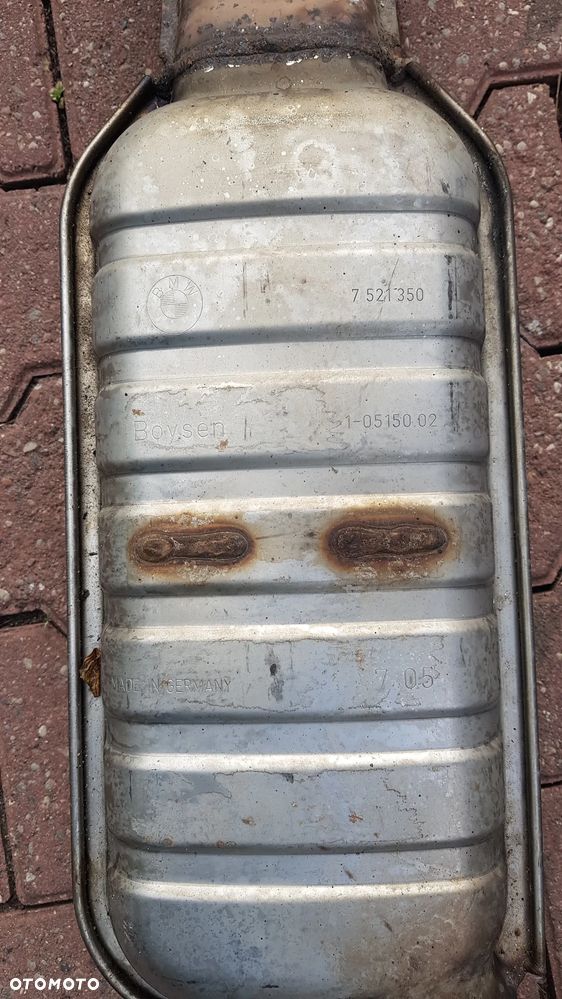 Wydech tłumik BMW E60 E61 N52B30  komplet - 2