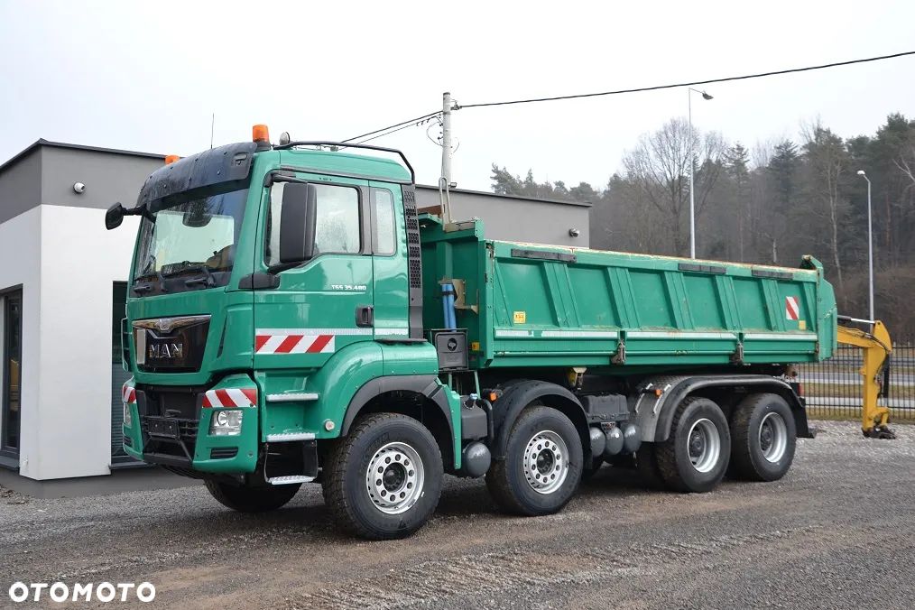 MAN TGS 35 480, BORDMATIC, MANUAL, WYWROTKA KIPER MEILLER,8X4 - 1