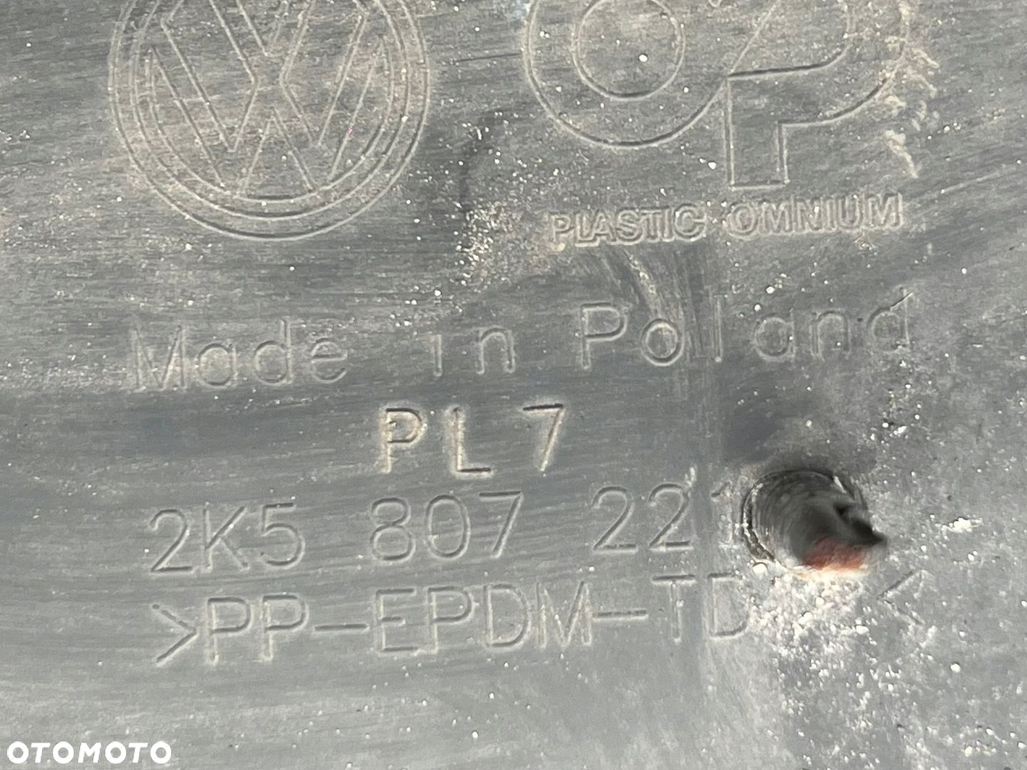 ZDERZAK PRZOD PRZÓD PRZEDNI VW VOLKSWAGEN CADDY 10-15 2K5807221A - 6