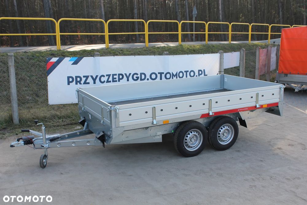 TEMARED TRANSPORTER 3217/2C DMC 2700KG wym.325x170cm przyczepa uniwersalna PLATFORMA - 9