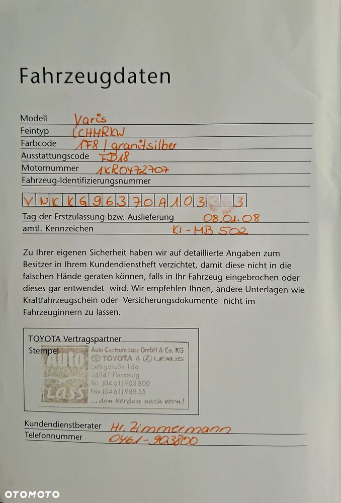 Toyota Yaris 1.0 VVT-i Luna - 16