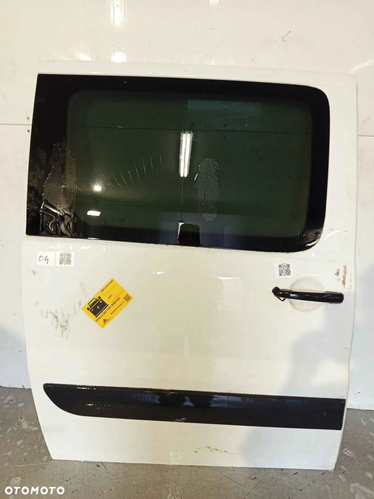 + DRZWI TYŁ TYLNE PRAWE PRZESUWNE FIAT SCUDO  2 II 249 BIAŁY - 1