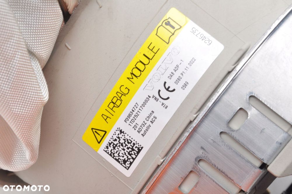 VOLVO  XC90 II XC60 II PODUSZKA POWIETRZNA KIEROWCY AIRBAG  P39834727 - 8