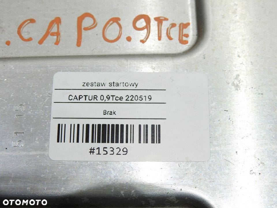ZESTAW STARTOWY RENAULT CAPTUR I 0.9 TCE - 9