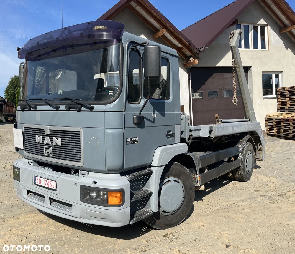 MAN 18.224 SILENT F2000 klima bramowiec do zabudowy kiper wywrotka 18 224 - 13