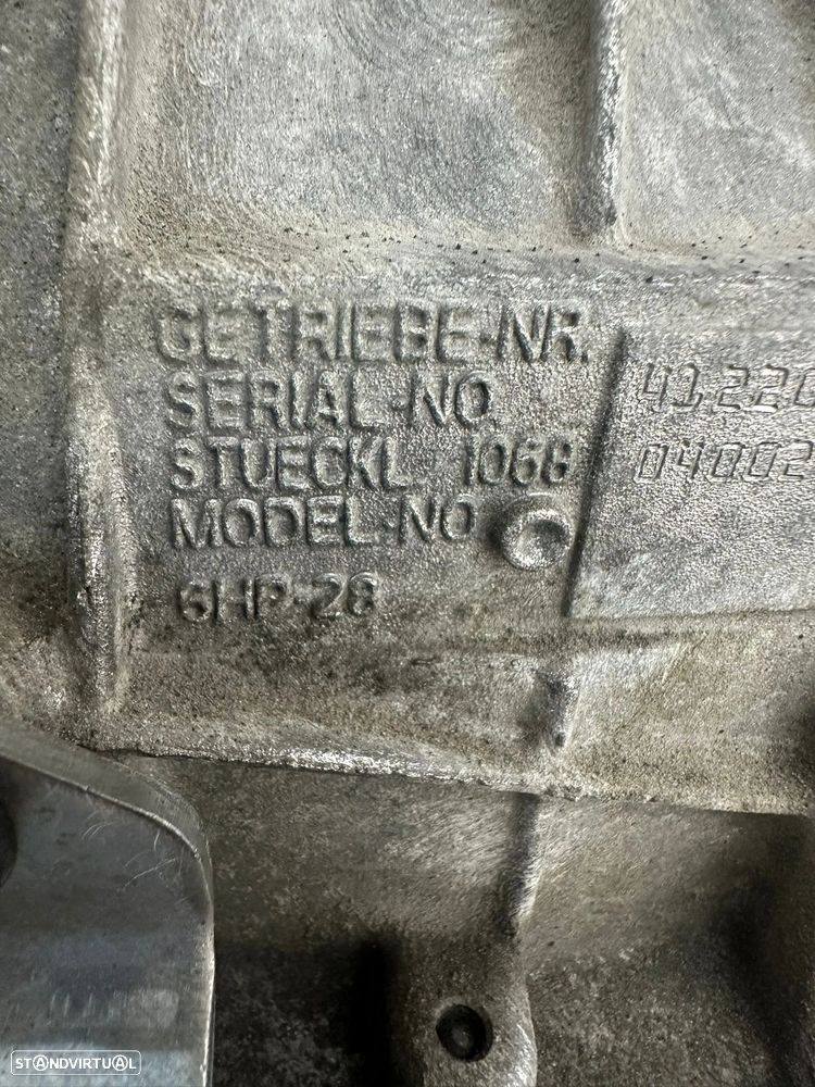 .Caixa 6 Velocidades Automatica ZF 6HP28 GA6HP26Z - W5O BMW Serie 5 E60 Sedan Carro E61 Touring Carrinha 530D M57D30 231cv 7590320 - 12