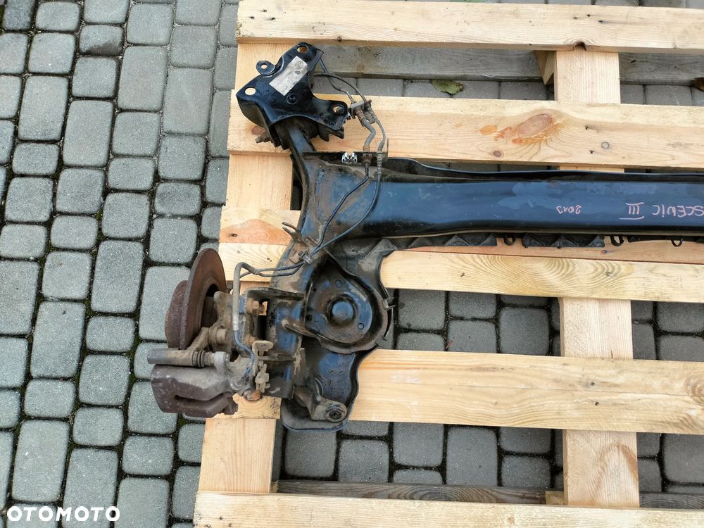 RENAULT SCENIC III XMOD BELKA OŚ ZAWIESZENIA TYŁ - 3