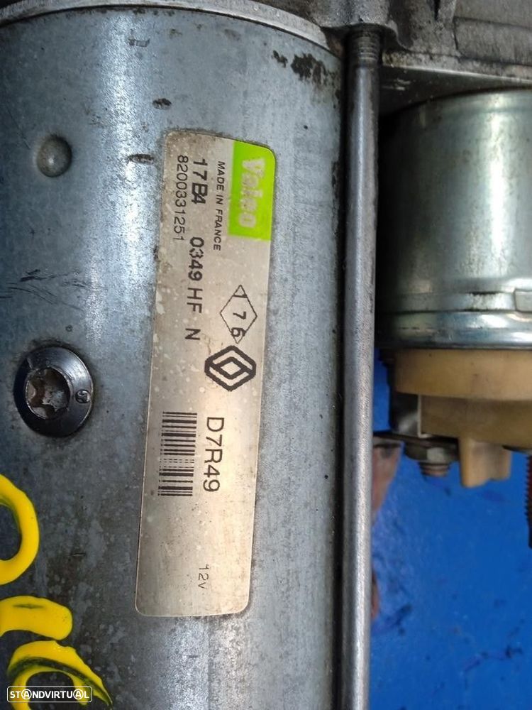 MOTOR ARRANQUE RENAULT SCÉNIC II 2004 -8200331251 - 8