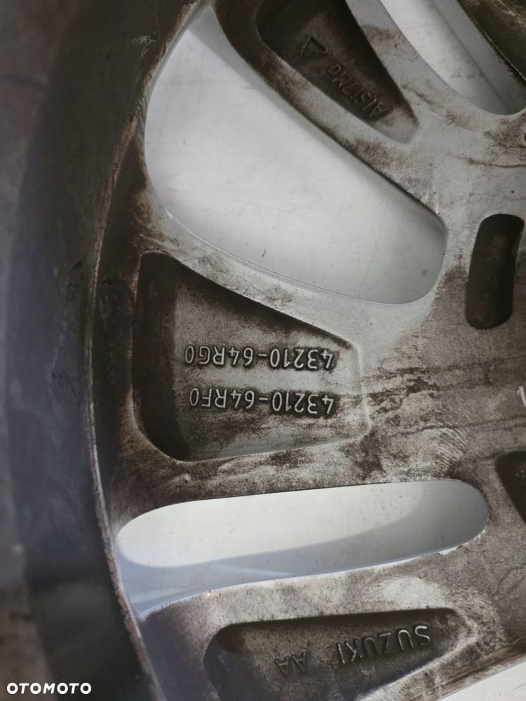 Felga aluminiowa SUZUKI VITARA SX4 S-CROSS 6.5" x 17" ET 50 43210-64RG0 - 8