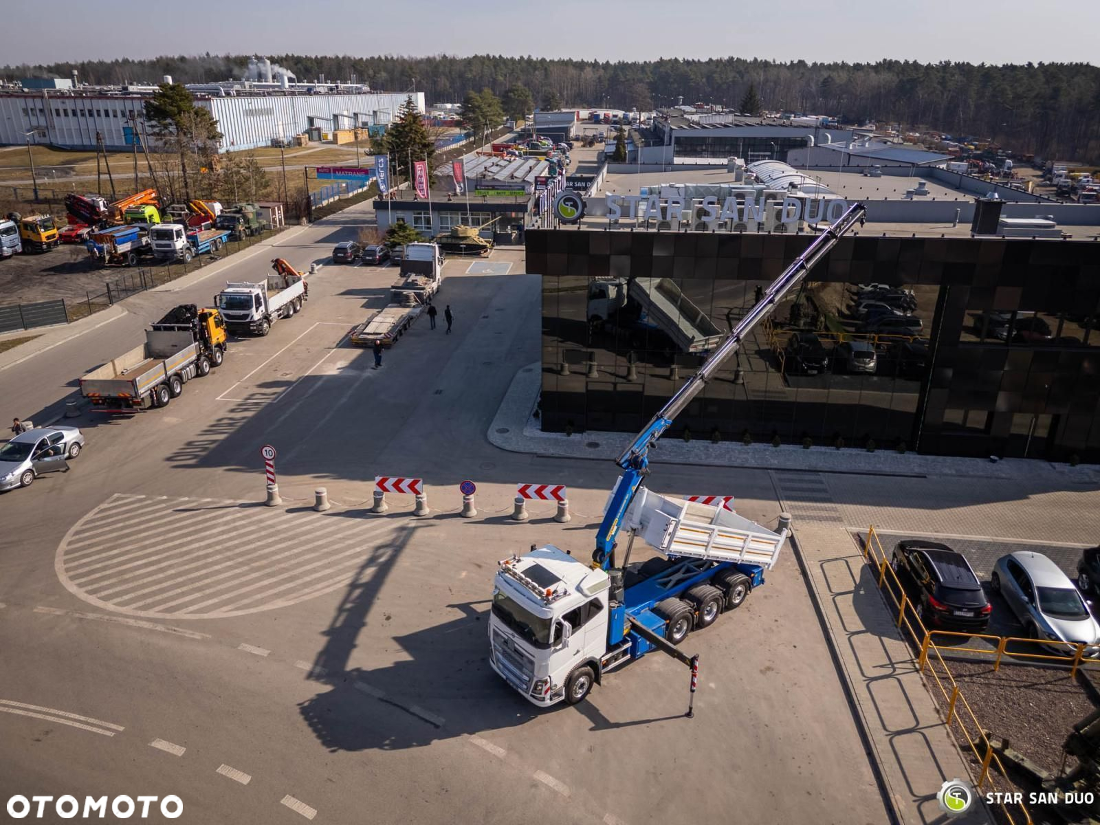 Volvo FH 16.550 8x4 Palfinger PK 34002-SH HDS Wywrotka Rotator - 12