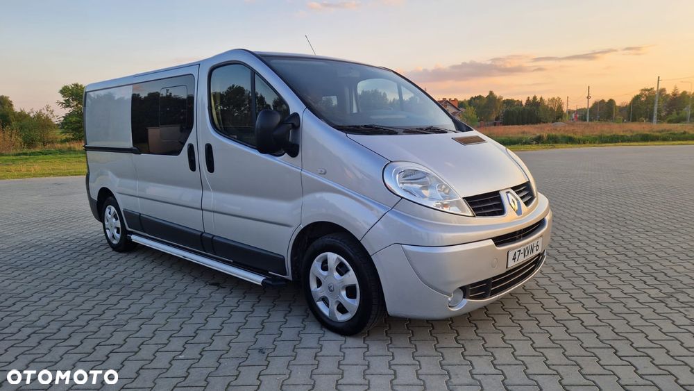 Renault TRAFIC L2H1 Długi Klima Elektryka Kamera Tempomat Dubel Kabina 6os Brygadówka - 29